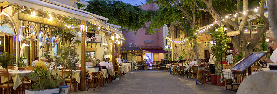 Bilde av: Barer og restauranter i gamle Rhodos by